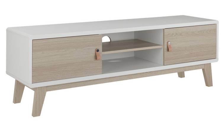 Argos Home Copenhagen 2 Door TV Unit - Two Tone 0