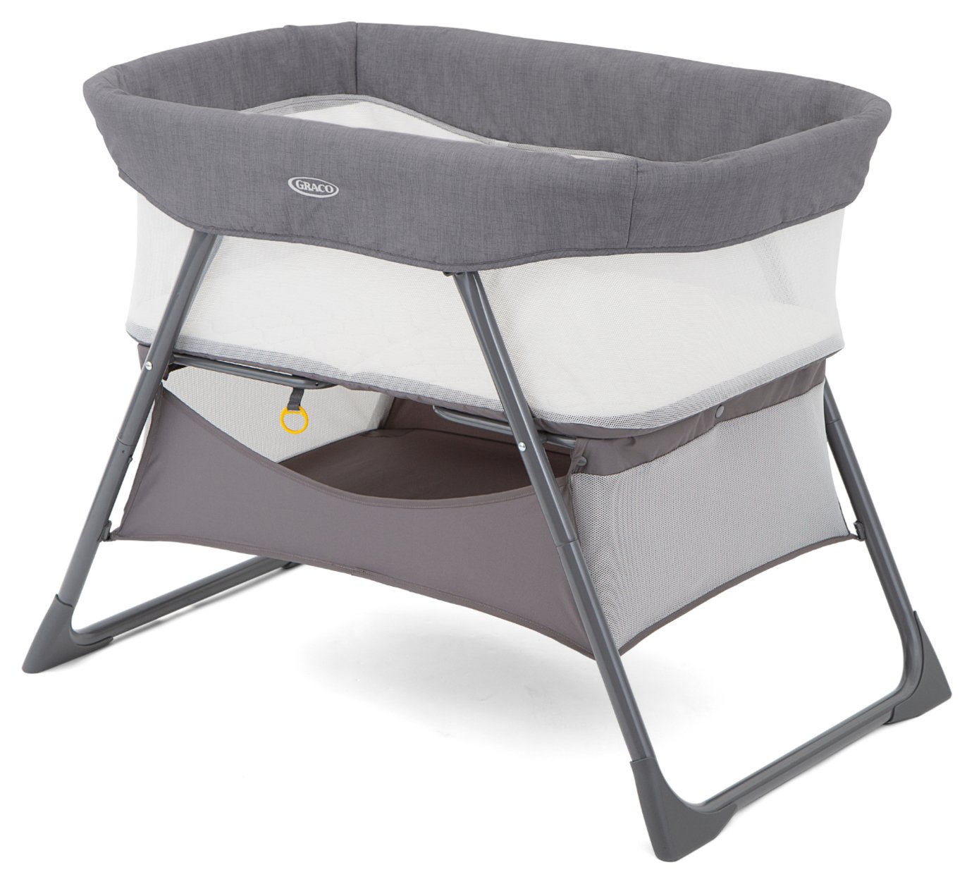 Graco Side-by-Side Bedside Bassinet - Pearl