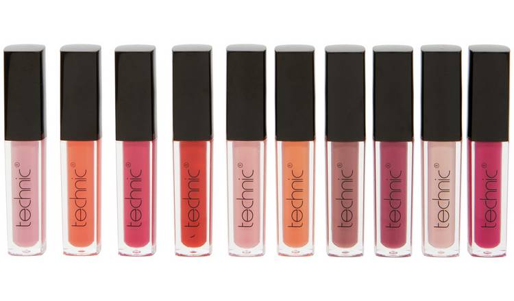 Buy Technic Lip Gloss Set of 10 Lips Argos