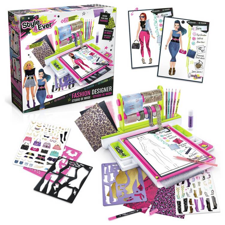 Style 4 Ever Fashion Designer Studio-Pink 0
