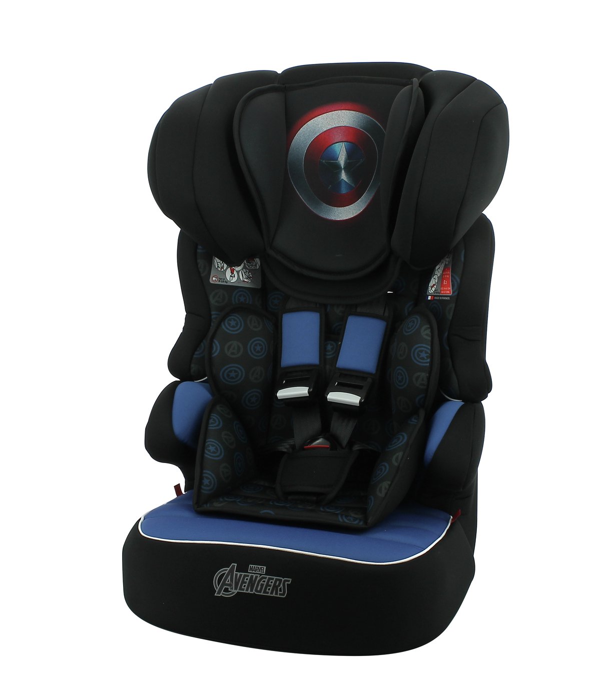 Avengers Captain America Beline SP Luxe Group 1/2/3 Car Seat Review