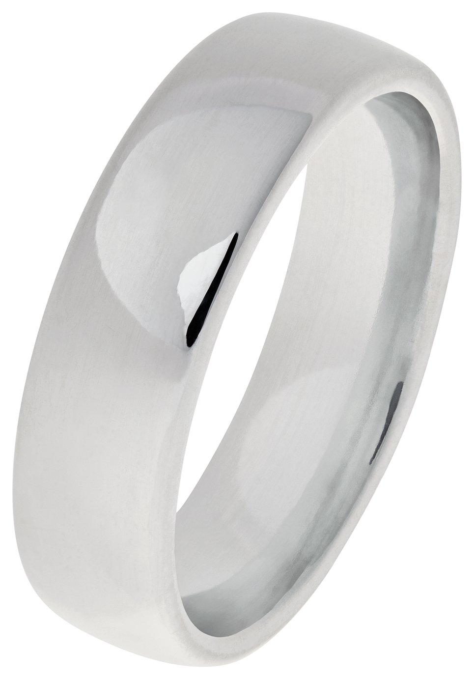 Revere Sterling Silver Heavyweight Wedding Ring - P