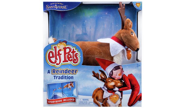 Elf Pets A Reindeer Tradition