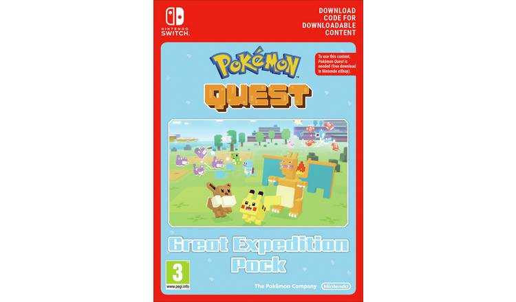 Pokemon Quest: Great Expedition Pack Switch Game DLC