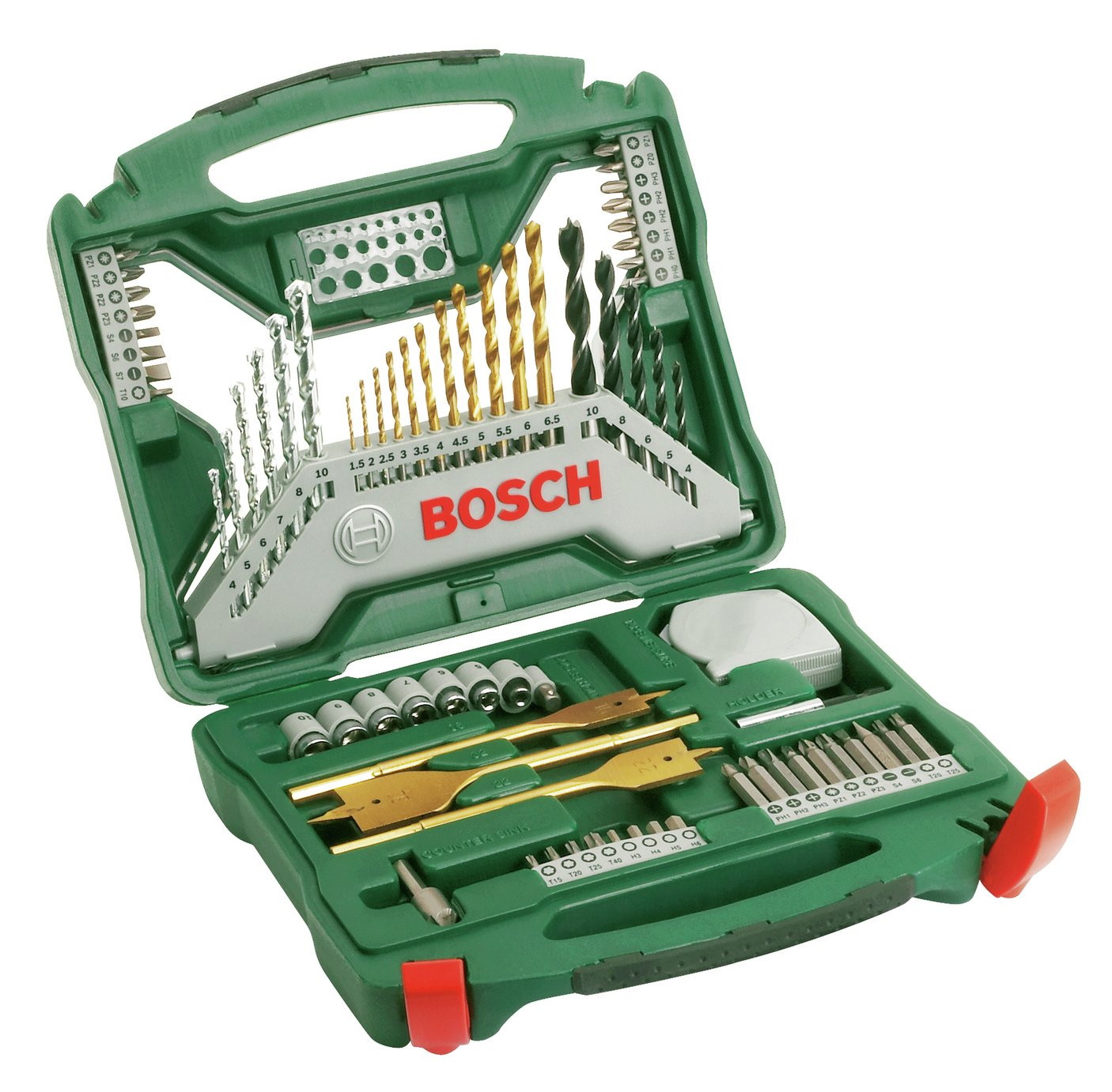 Bosch 70 Piece X-Line Drill Bit Set Review