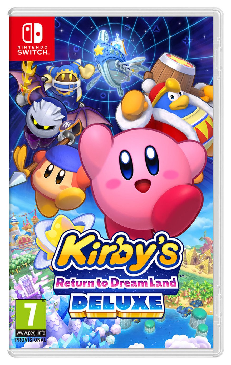 Kirby's Return To Dream Land Deluxe Nintendo Switch Game