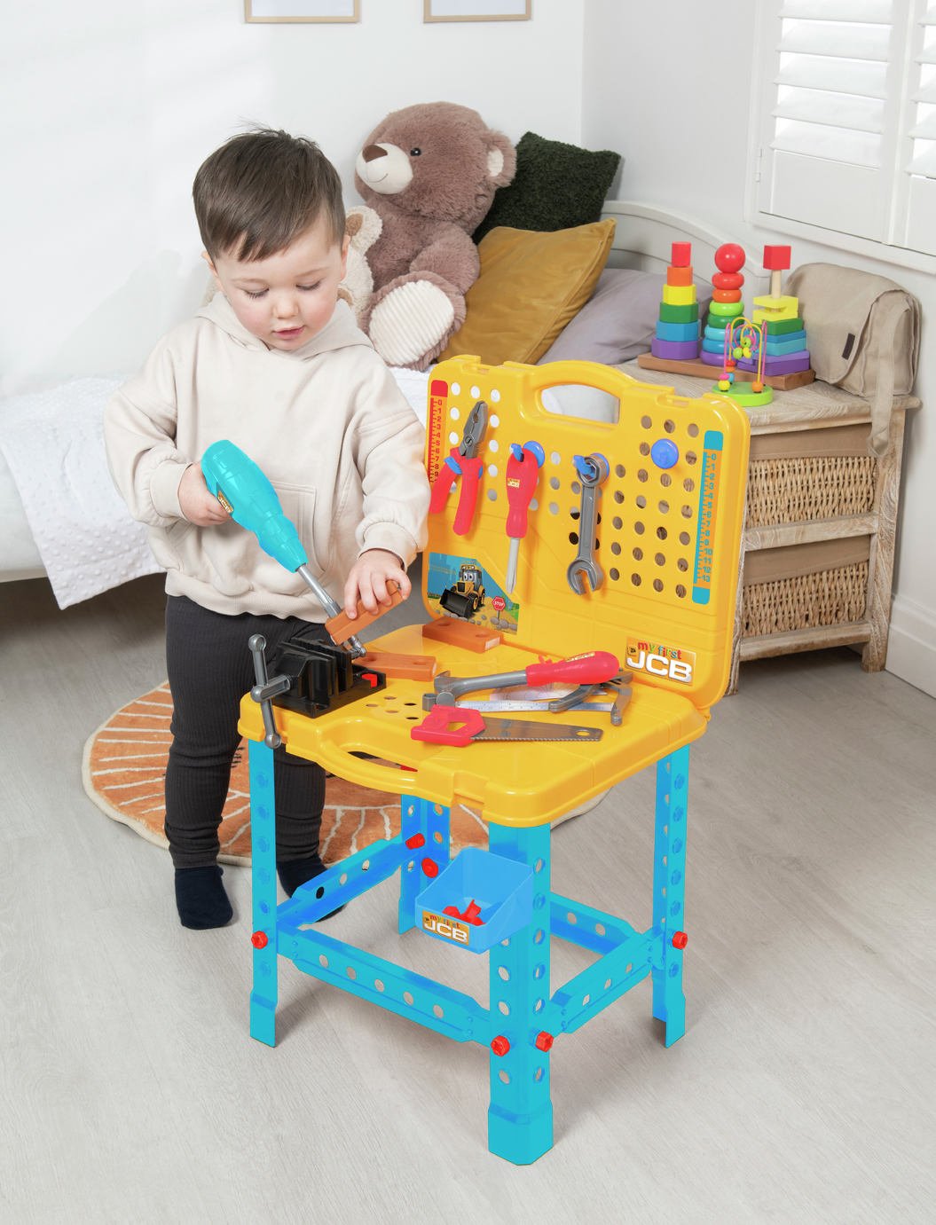 Buy JCB My First Workbench And Tool | Role play toys | Argos