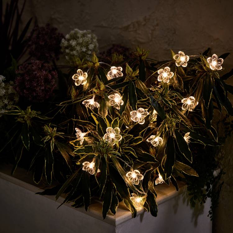 Home Solar Flower String Lights 0