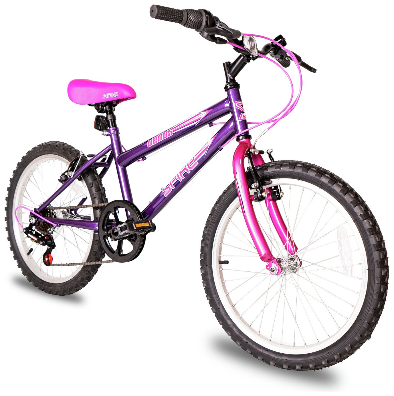 Buy Spike 20 Inch Wheel Size Kids Mountain Bike - Purple | Kids