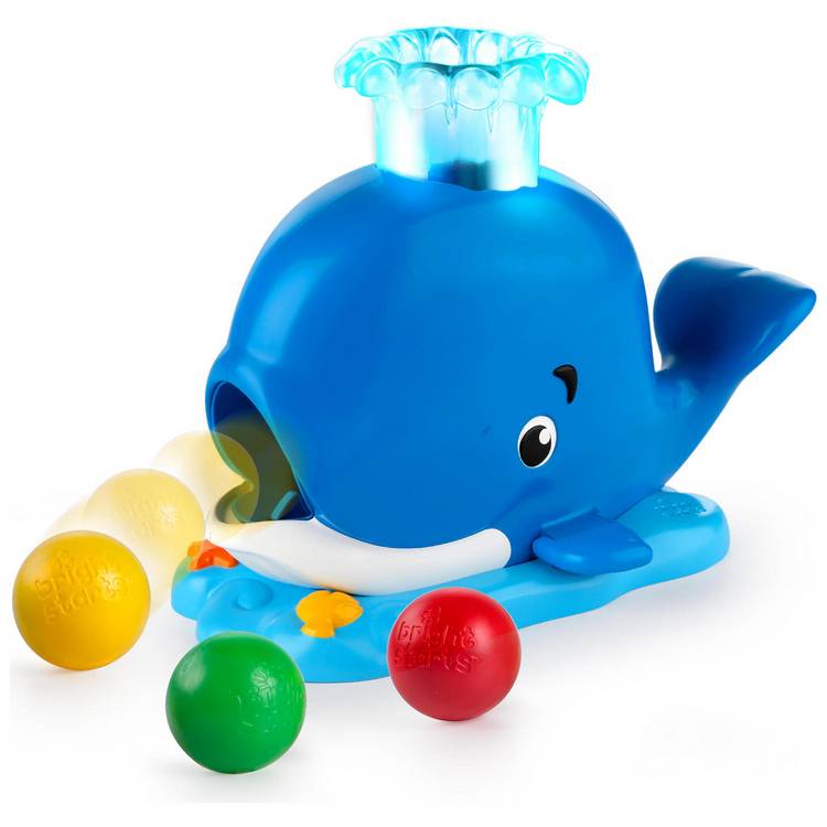 Bright Starts Silly Spout Whale Popper Toy 0