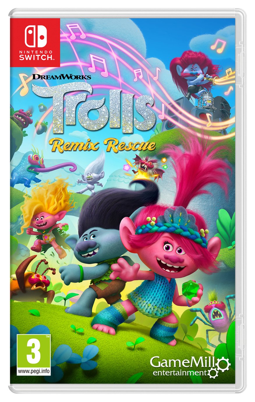 DreamWorks Trolls Remix Rescue Nintendo Switch Game