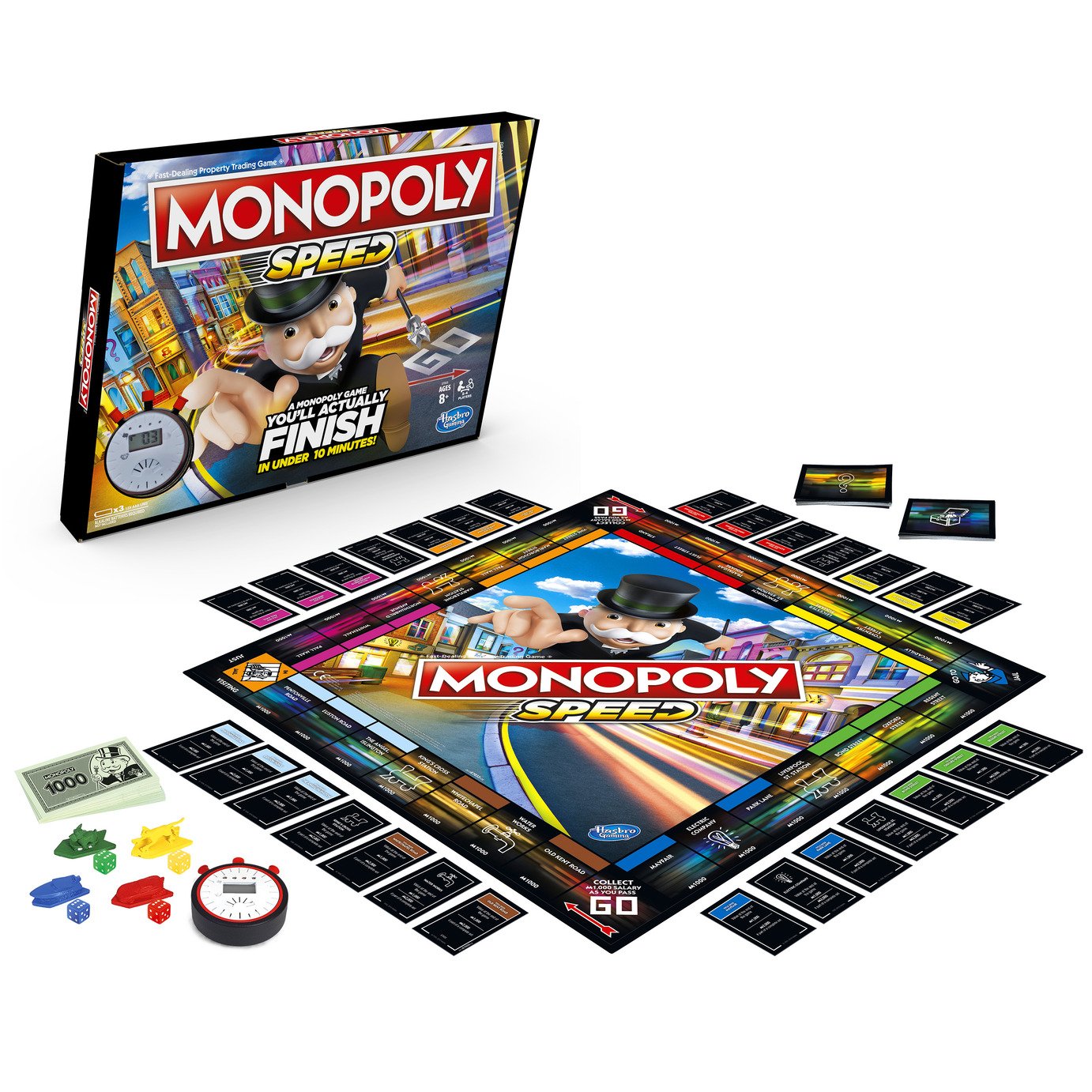 Monopoly Speed by Hasbro Gaming Review