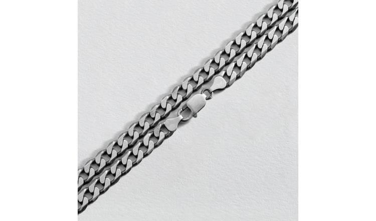 Silver chain mens on sale argos