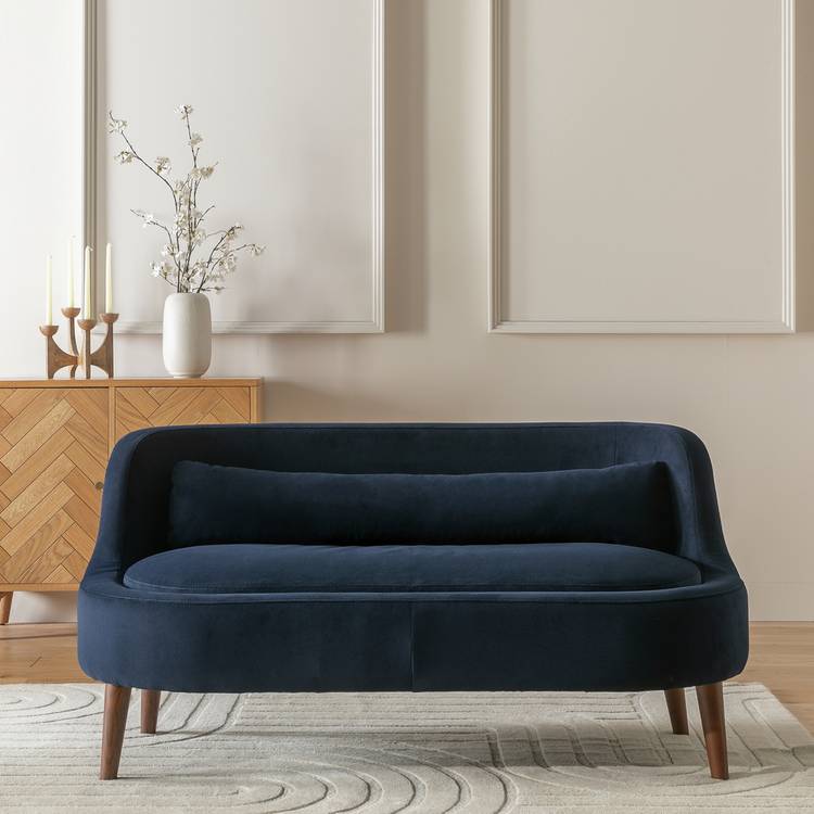 Habitat Beckett Fabric 2 Seater Sofa in a Box - Navy 0