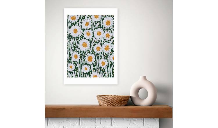 East End Prints Daisy Pattern Art Print - A3