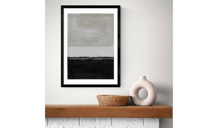 East End Prints Day Black Frame Art Print - A2