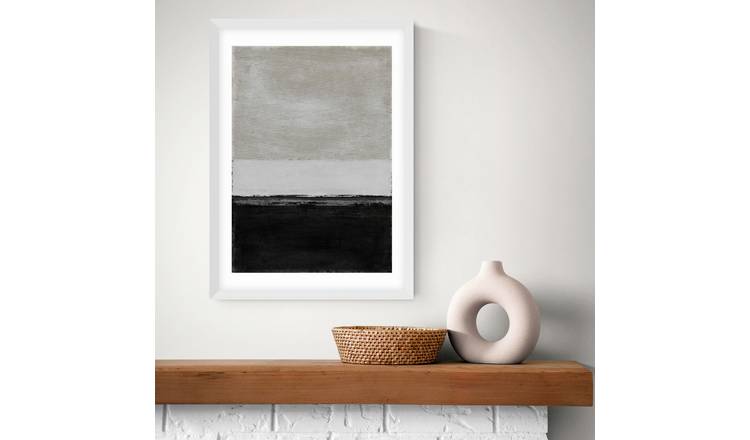 East End Prints Day White Frame Art Print - A2