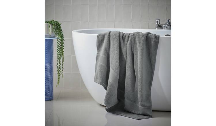 Habitat Supersoft Bath Sheet - Slate