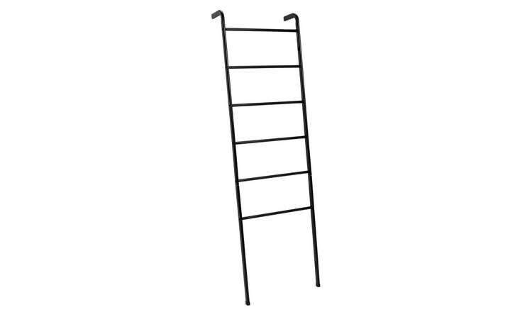 Buy Habitat Freestanding Towel Ladder Black Towel rails and rings Argos