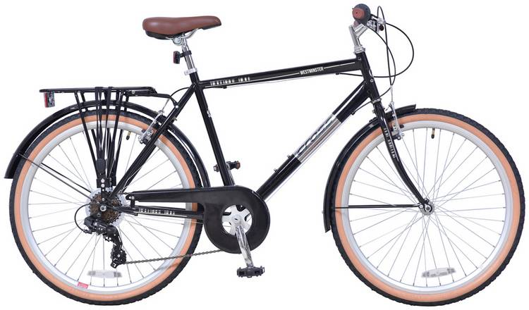 Cross 26" Mens Hybrid Bike - Black