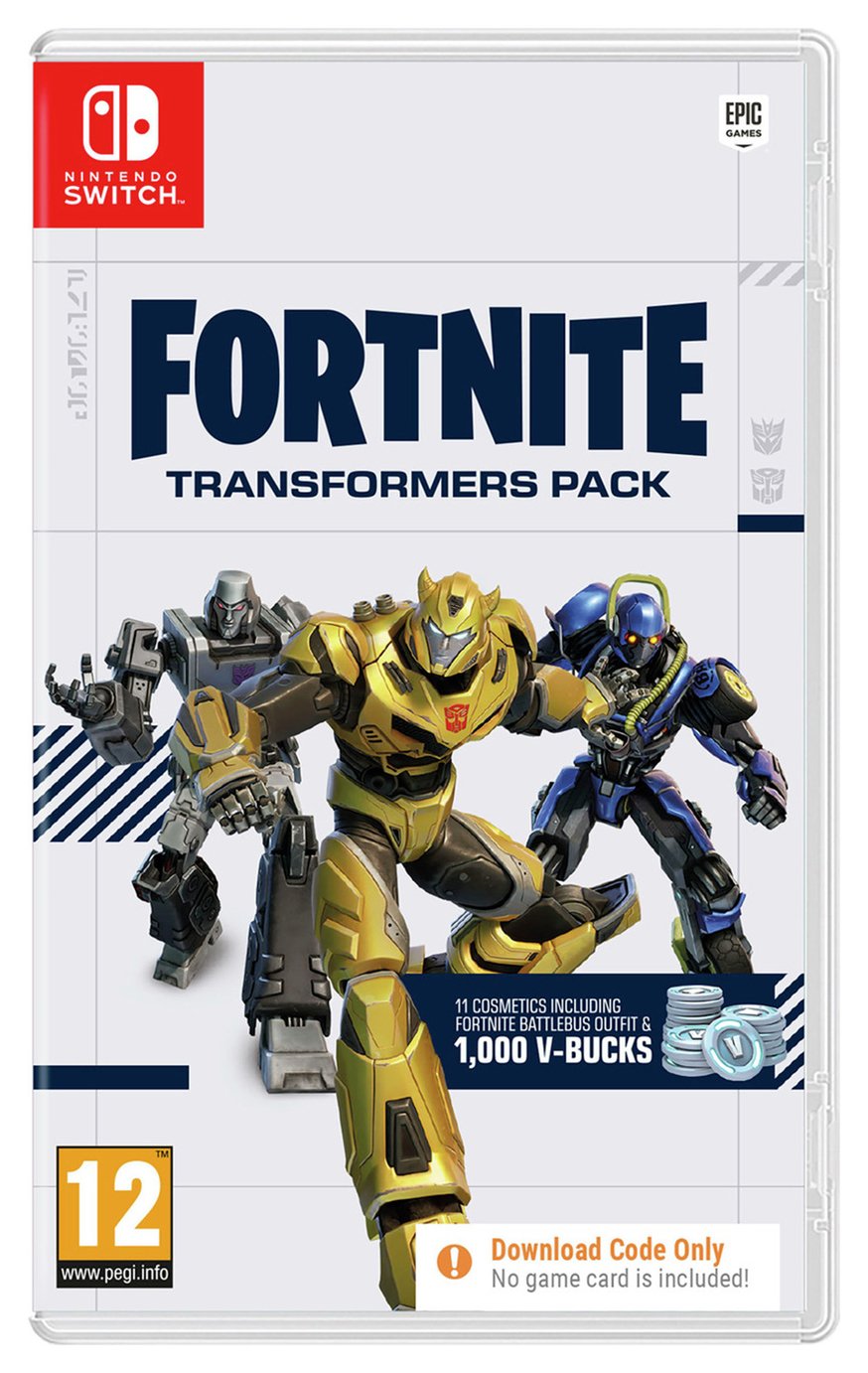 Fortnite Transformers Pack Nintendo Switch Game