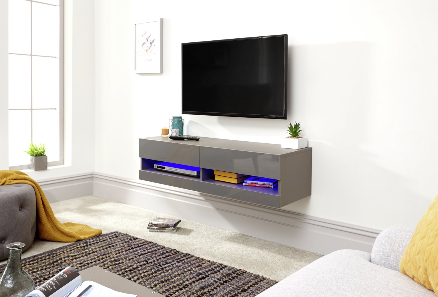 Galicia 120cm LED Wall TV Unit Review