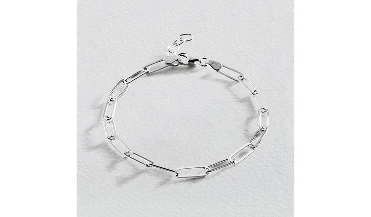 Revere Sterling Silver Paperclip Chain Bracelet