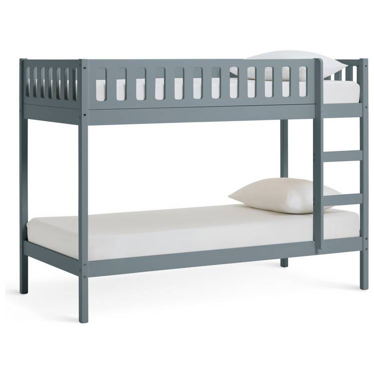 Habitat Ronnie Bunk Bed Frame - Duck Egg Blue 0