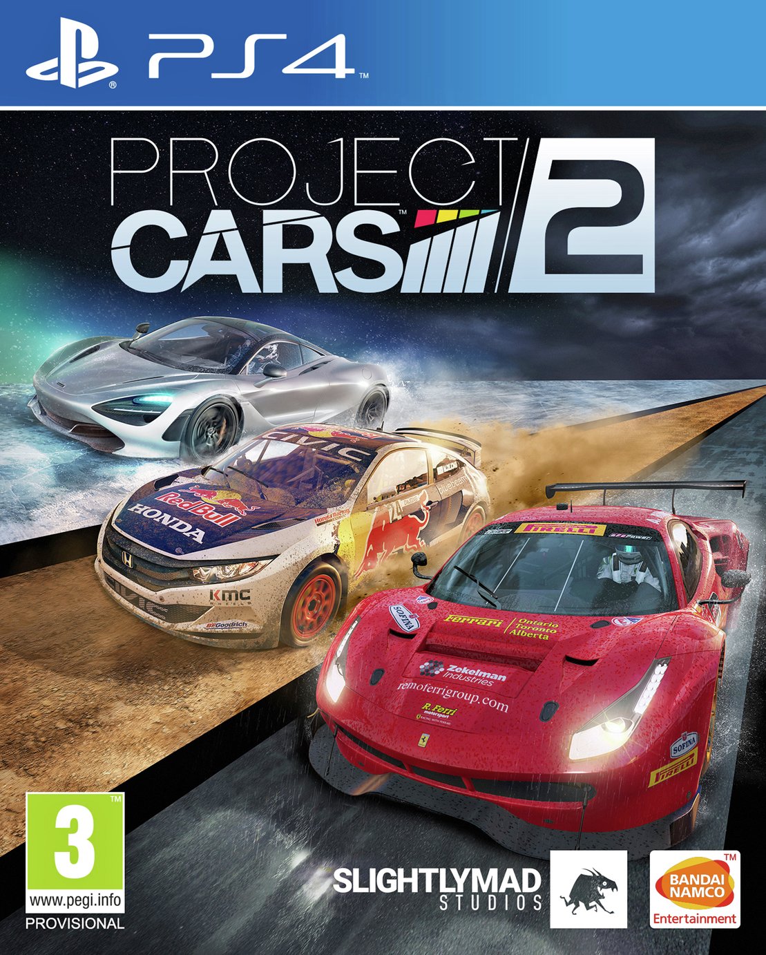 Project CARS 2 PS4 Game.