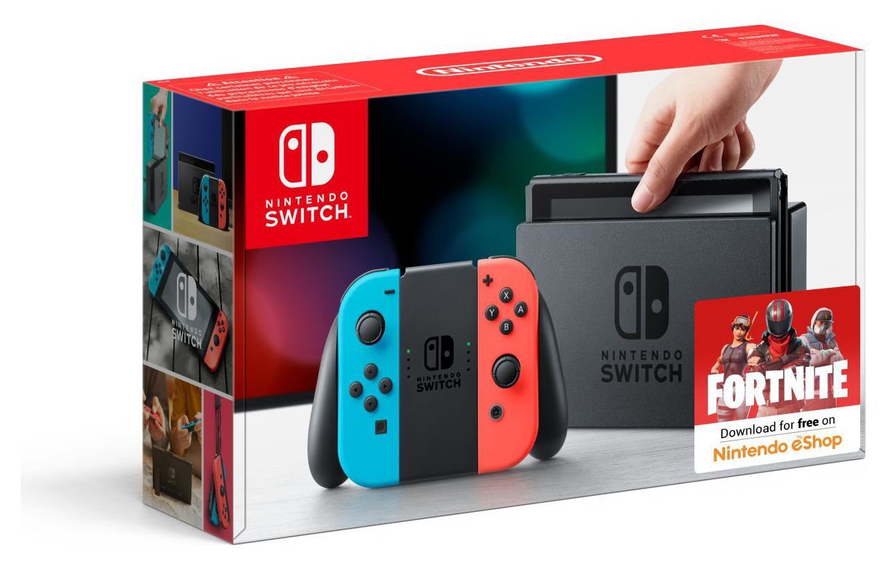 Nintendo Switch Console - Neon