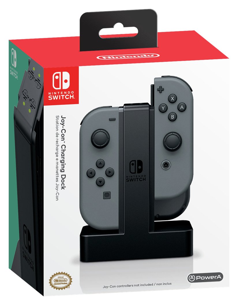 does nintendo switch come with joy con charger