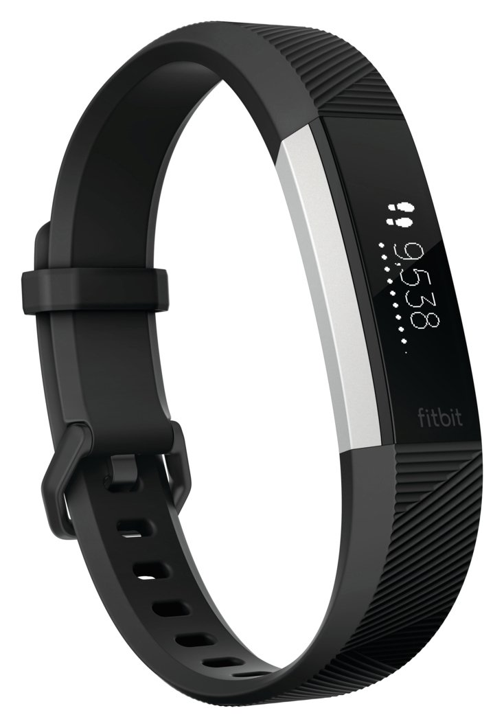 Fitbit Alta HR Fitness Large Wristband - Black
