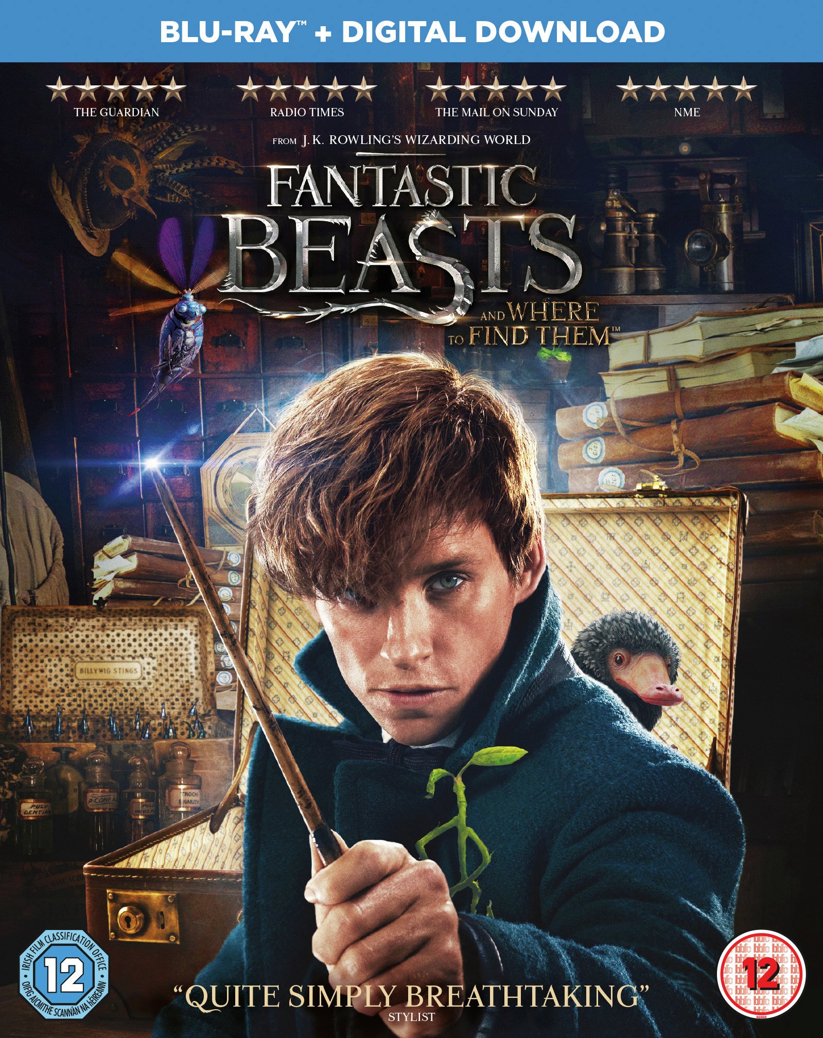 Fantastic Beasts and Where To Find Them Blu-ray DVD. Review