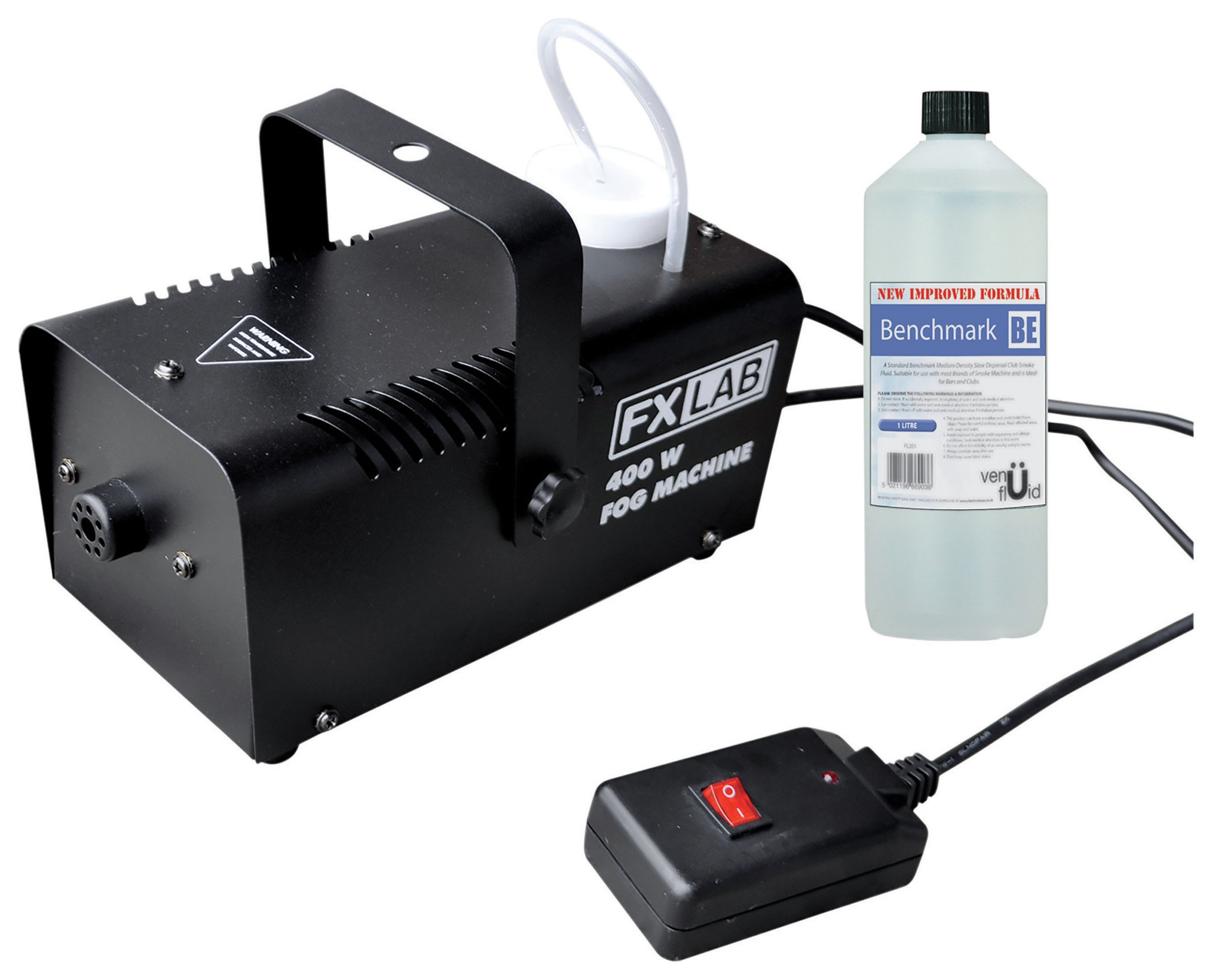 FXLab 400W Mini Fog Machine with Fluid.