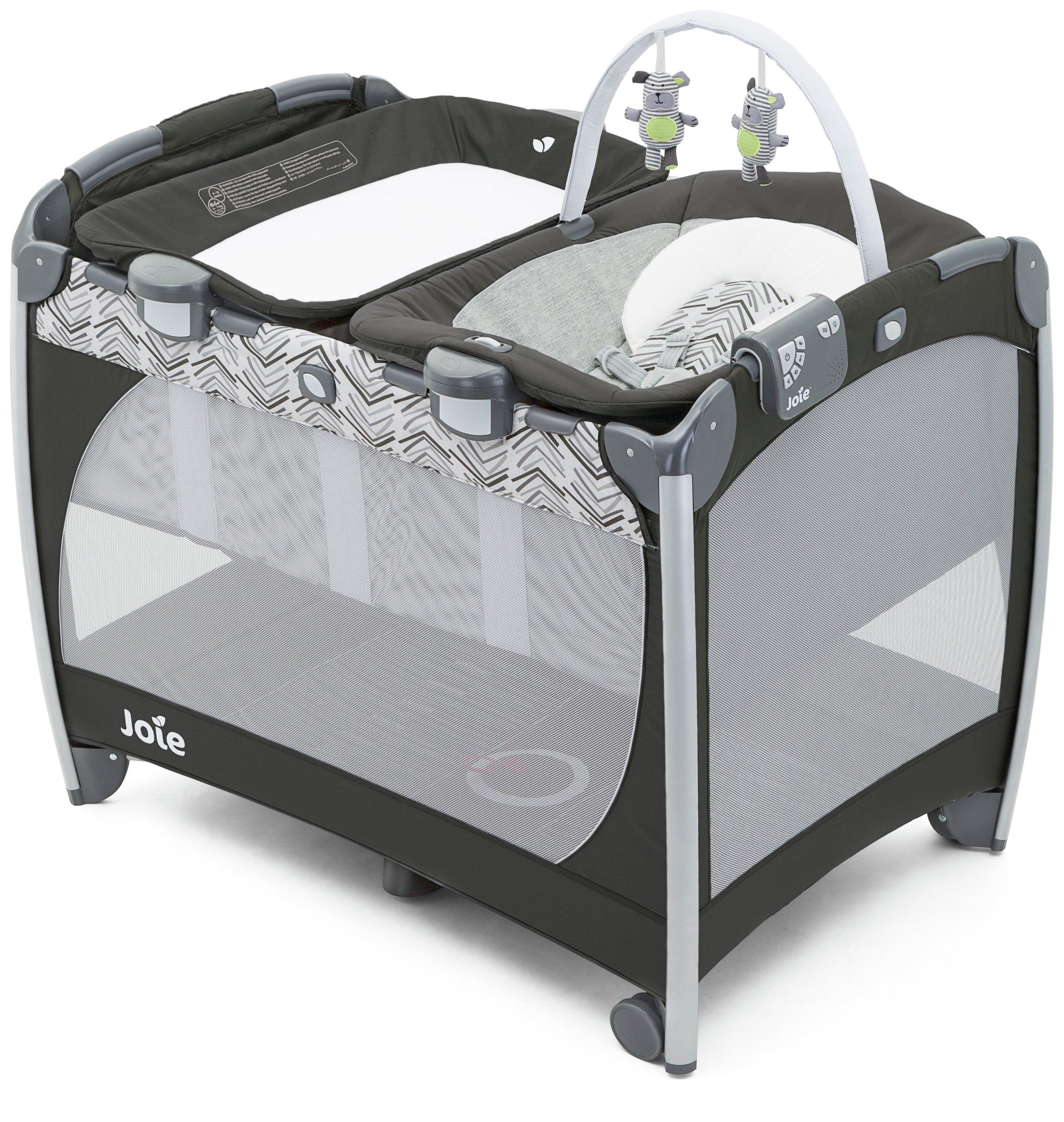 Cuggl deluxe travel cot and best sale changer unit