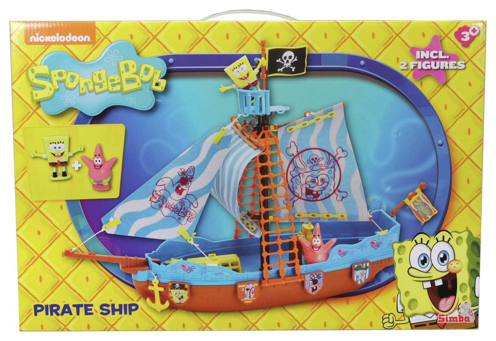 SpongeBob Square Pants Pirate Boat Playset