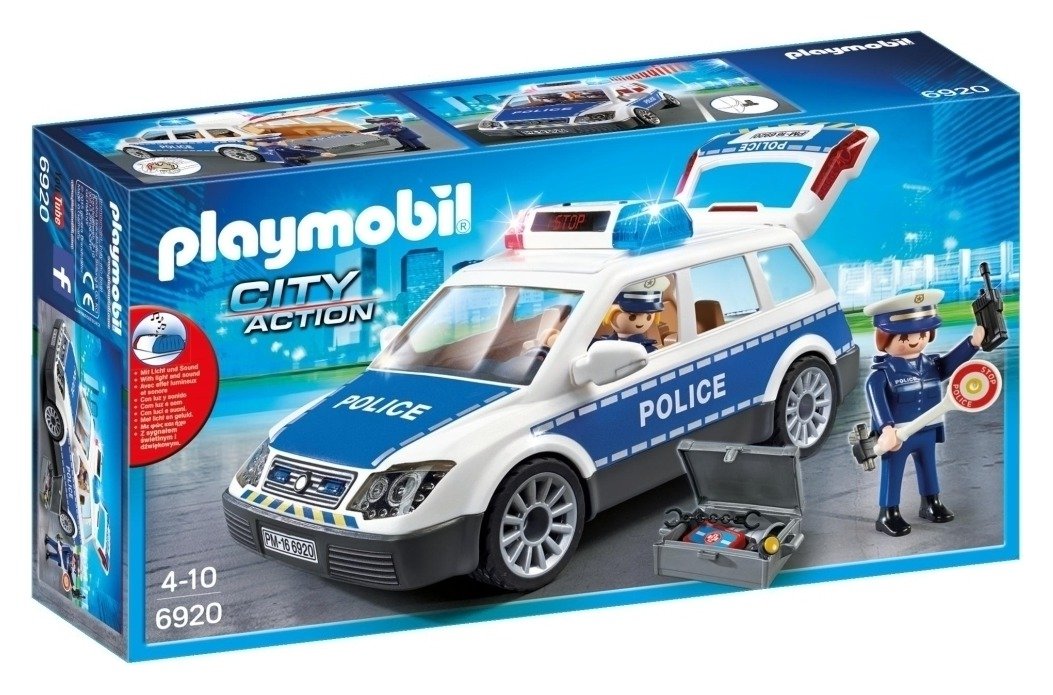 argos toy police car