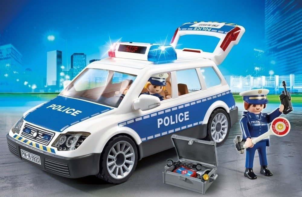 playmobil city action police cruiser