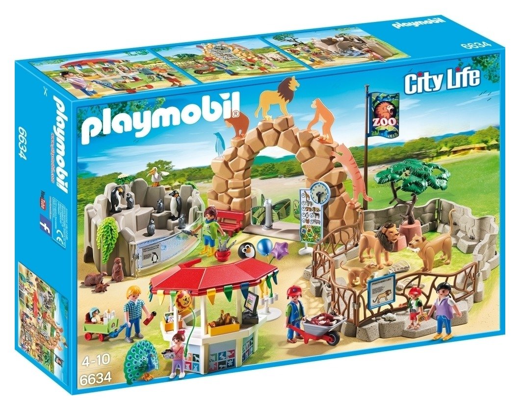 Playmobil 6634 City Life Large City Zoo. Review