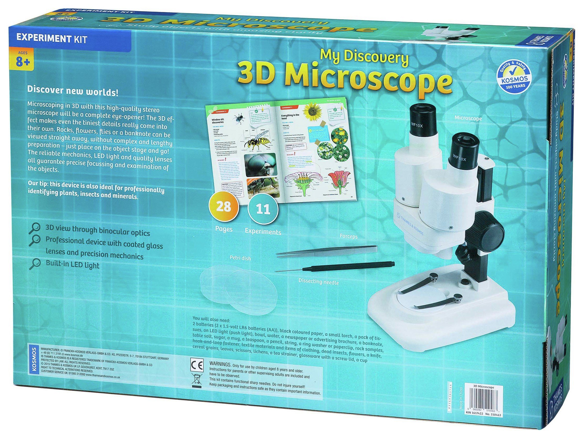 Thames and Kosmos My Discovery 3D Microscope. Reviews