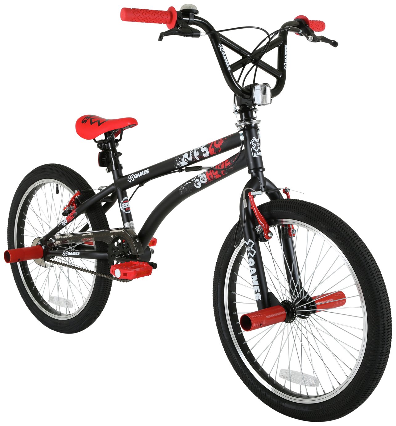 X Games 20 Inch Black BMX Bike 6842901 Argos Price Tracker pricehistory