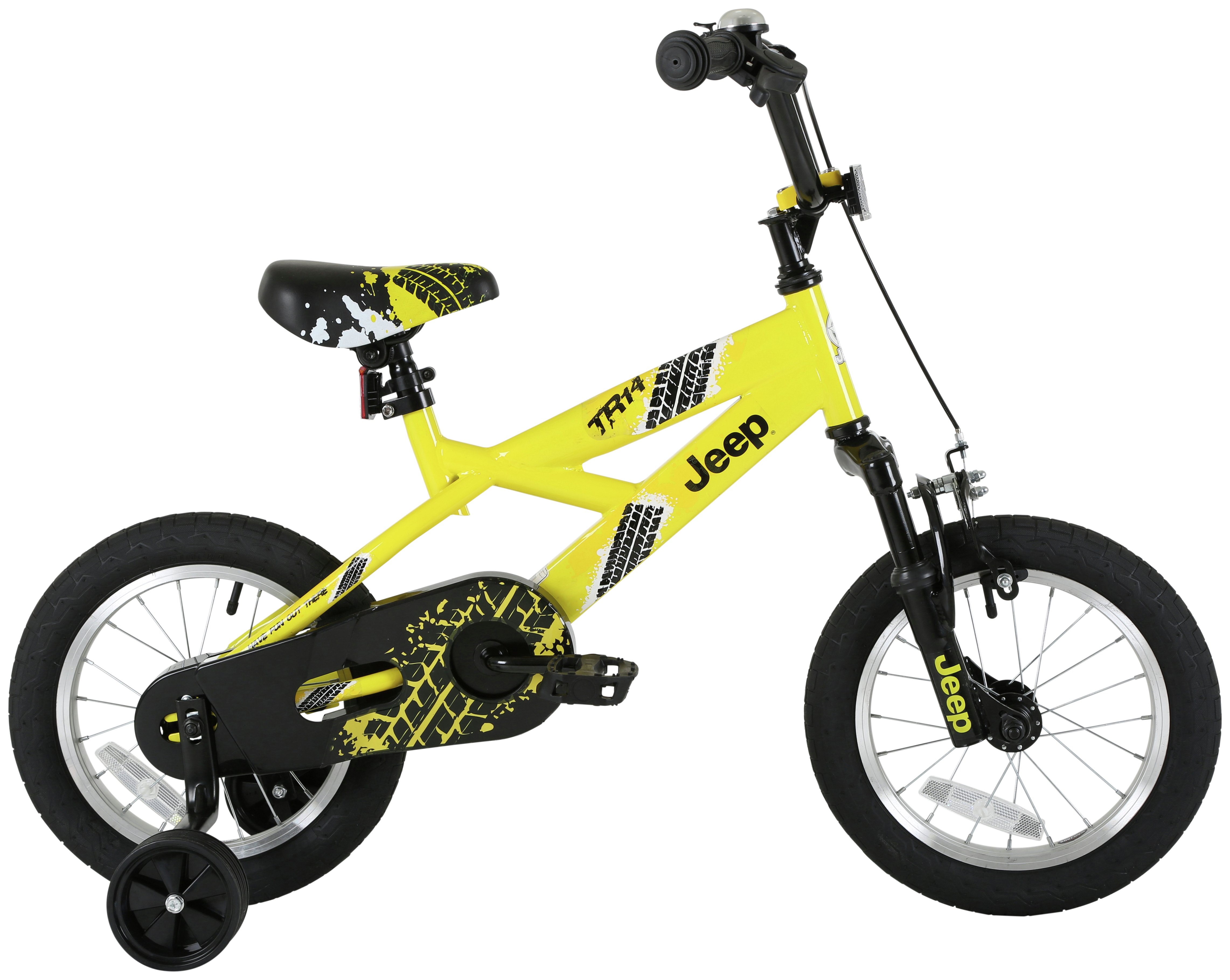 Jeep Yellow 14 Inch BMX