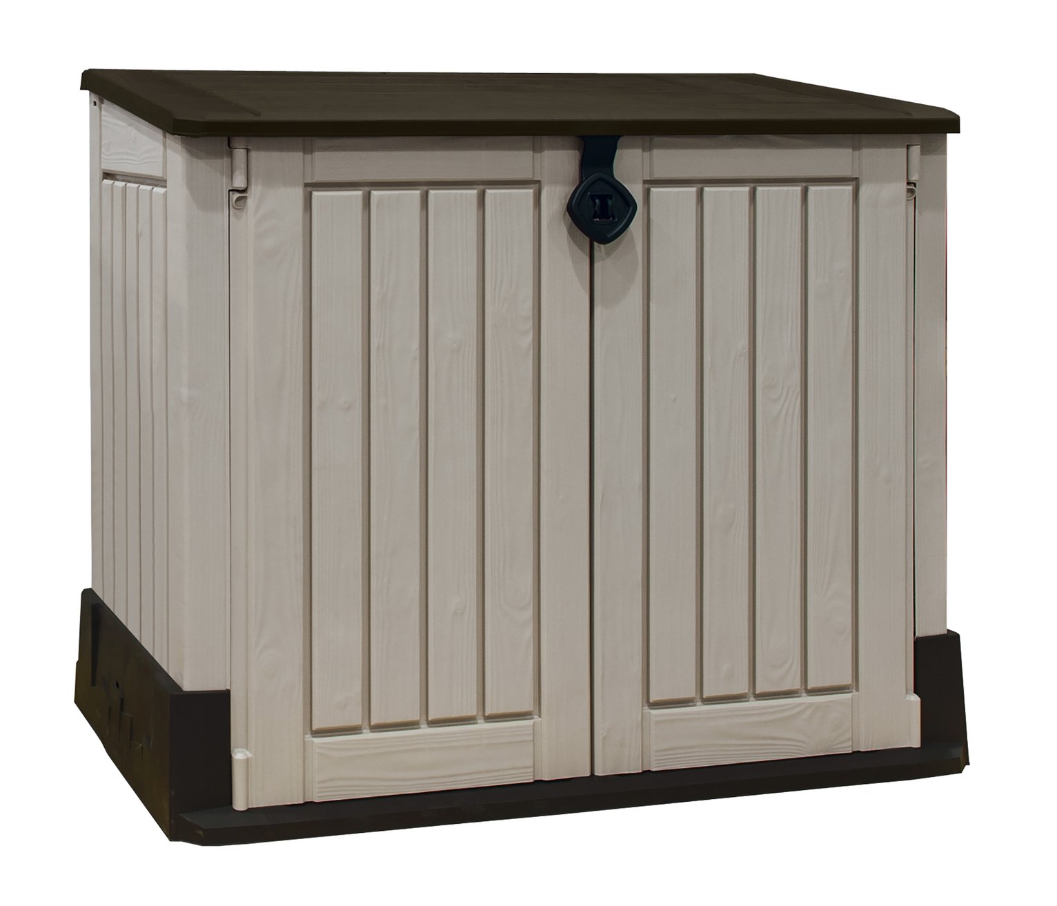 Keter Store It Out Midi 845L Storage Shed - Beige/Brown