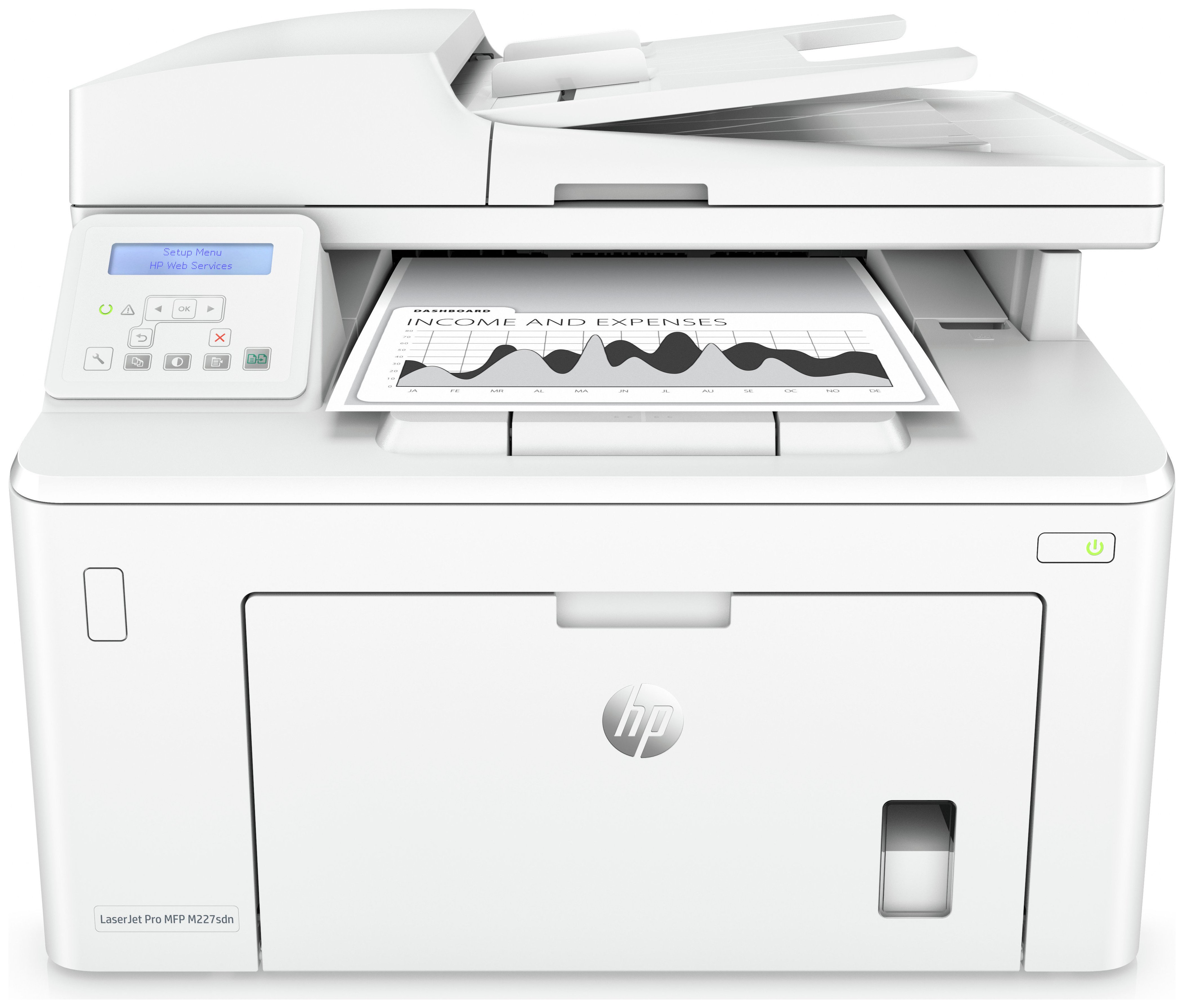 HP LaserJet Pro MFP M227SDN Laser Printer. Review