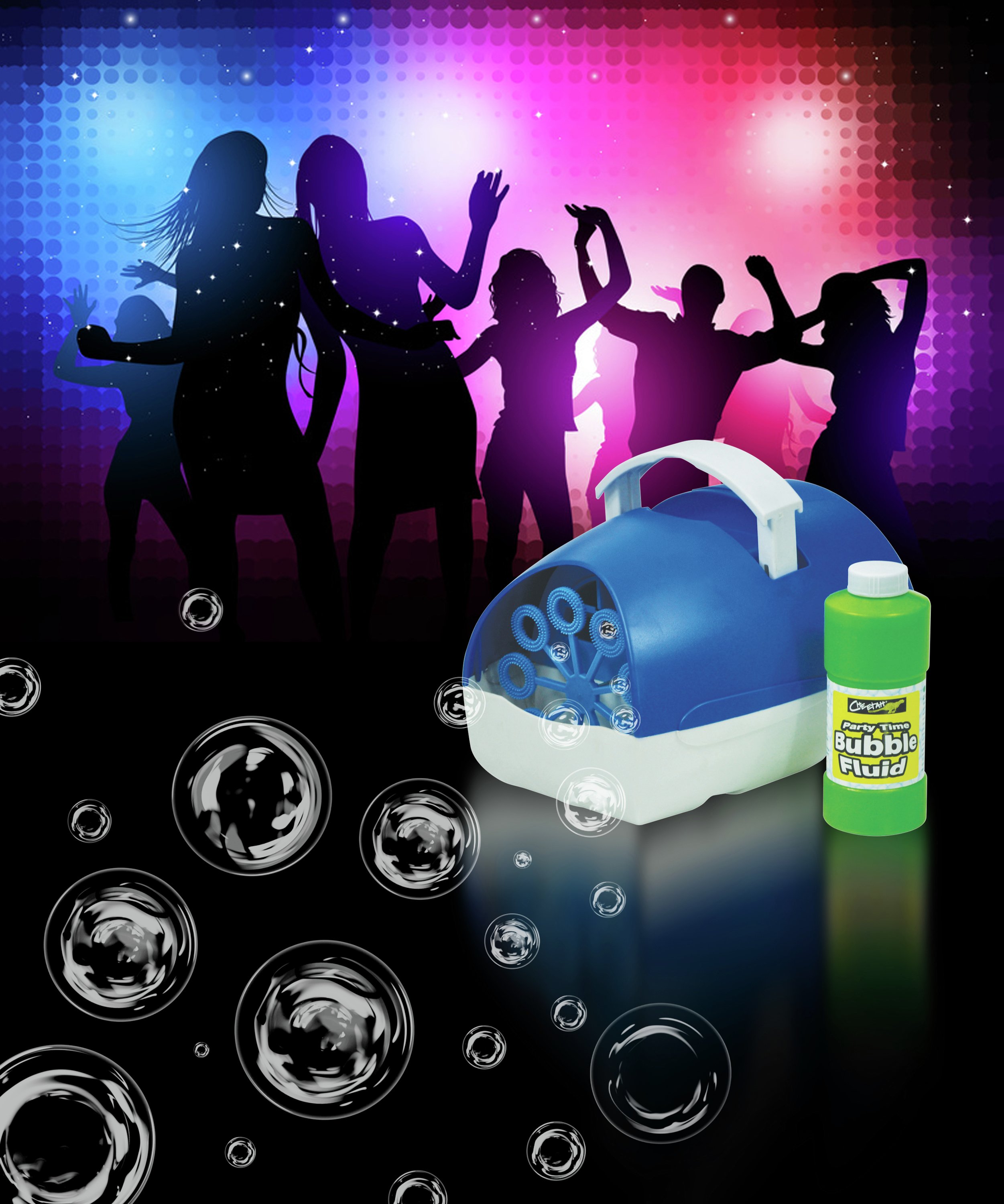 Cheetah Party Time Battery Operated Bubble Machine Reviews