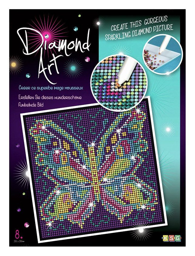 Sequin Art Diamond Art Kit - Butterfly