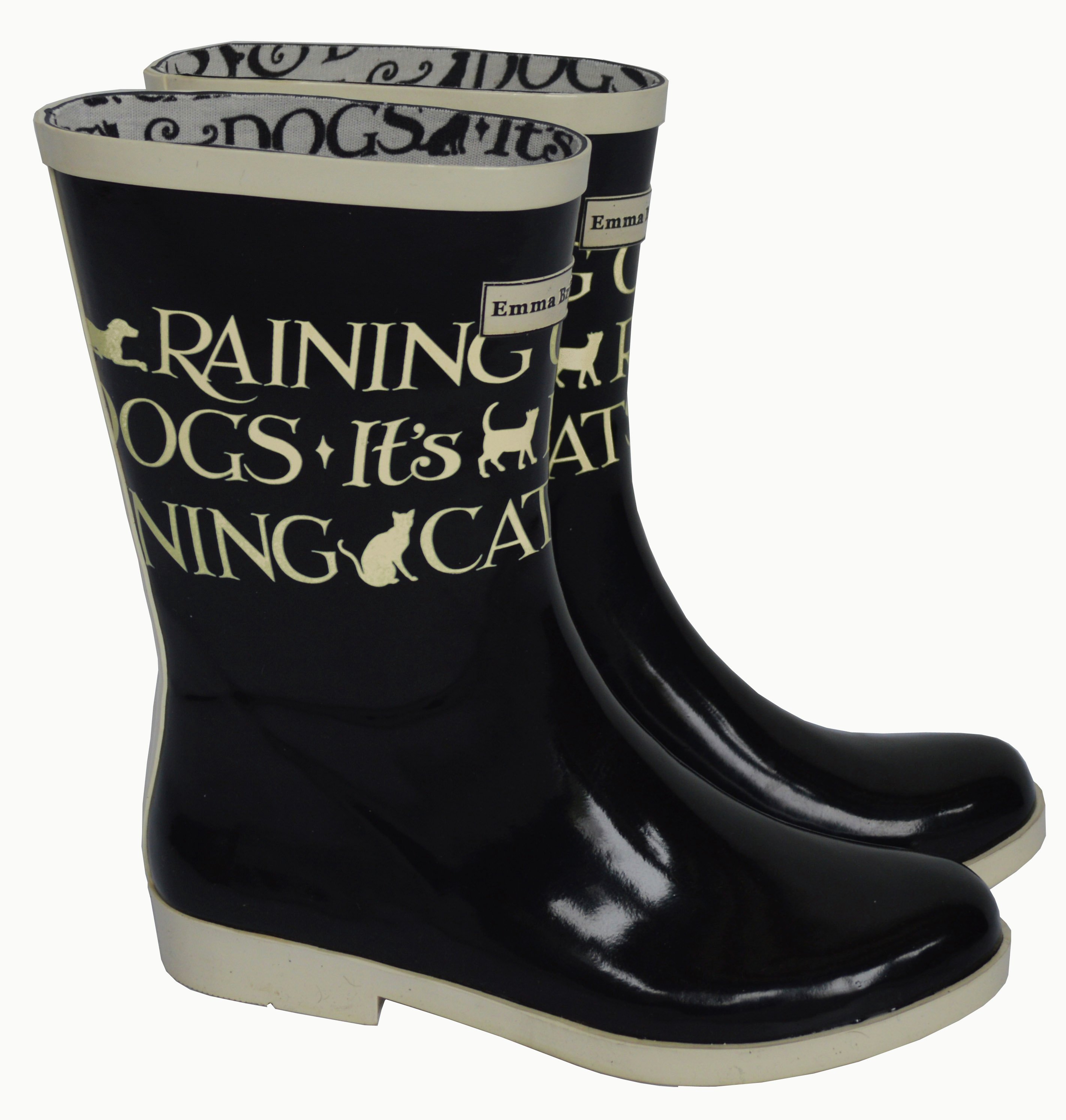 Emma Bridgewater Women's Short Toast Wellies - Size 3. Review