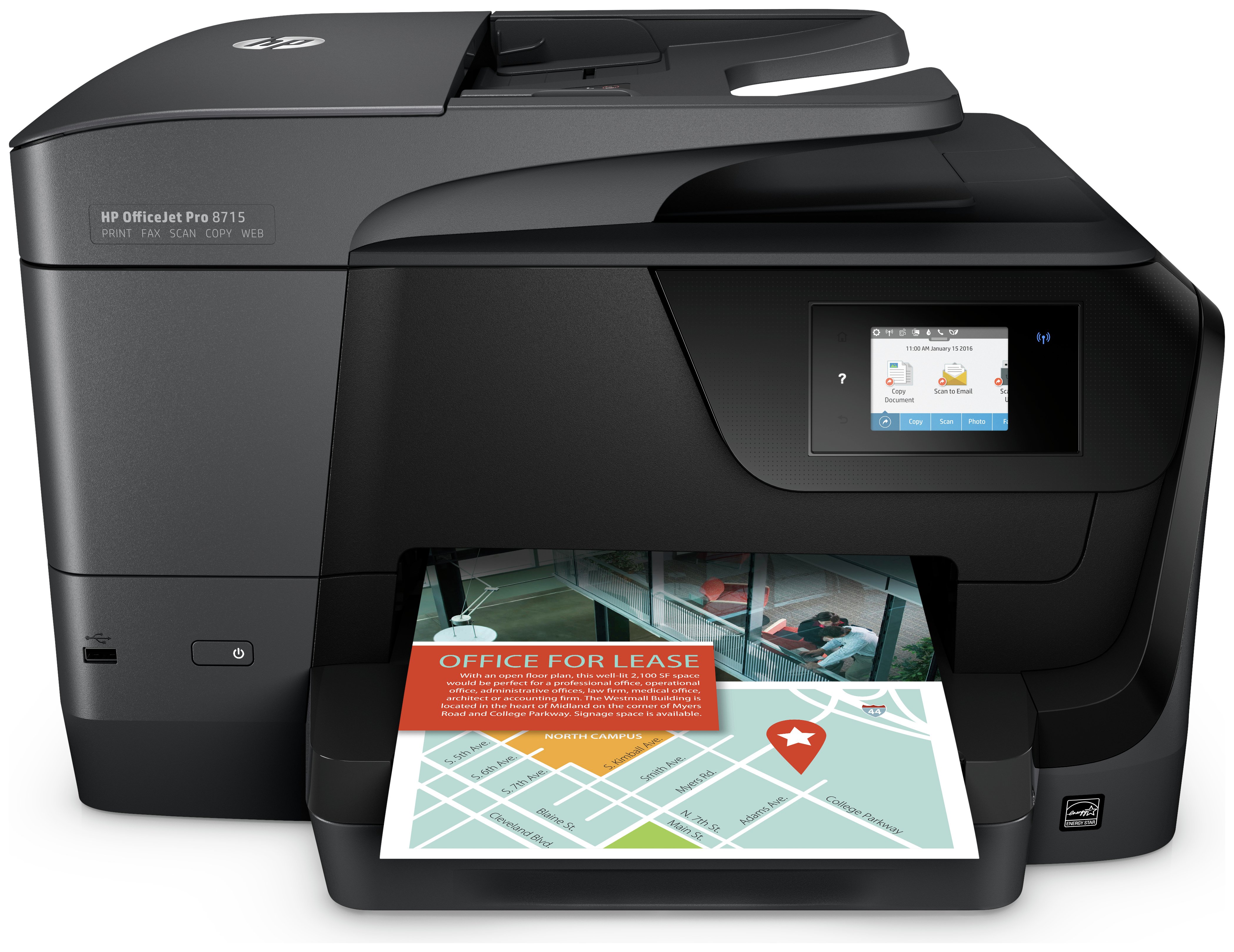 HP OfficeJet Pro 8715 Printer. Review