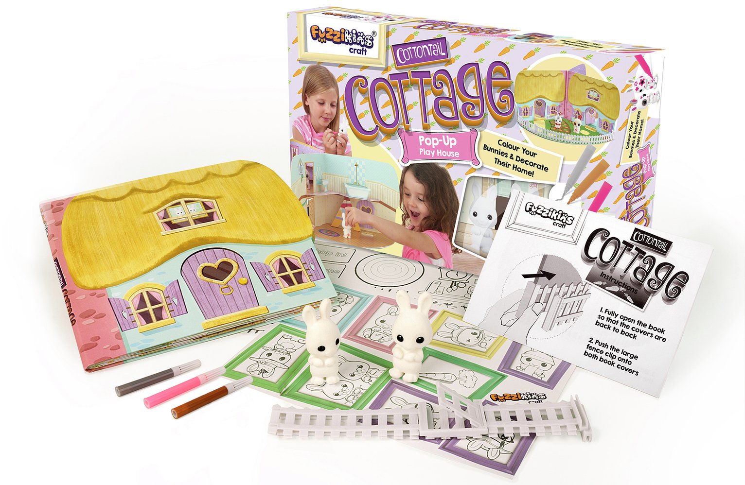 Fuzzikins Cottontail Cottage Kit. Review