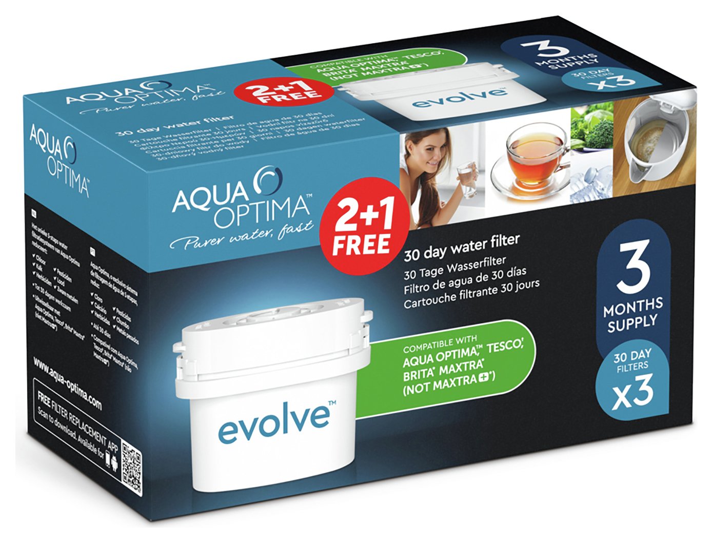 Aqua Optima Evolve Water Filter Cartridges